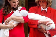 Kate presta homenagem a princesa Diana ao apresentar bebé real