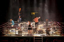 Arcade Fire ao vivo no Campo Pequeno, em Lisboa