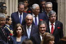 António Costa e o presidente da República, Marcelo Rebelo de Sousa 