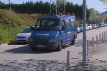 PSP teve de reforça segurança junto ao tribunal de Matosinhos