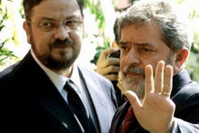 António Palocci e Lula da Silva
