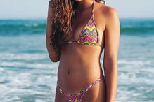 A modelo Carolina Carvalho