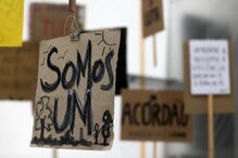 Exposição de cartazes de protesto no Barreiro