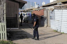 Intervenção policial no Bairro da Horta da Areia, em Faro