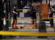 As imagens do terror em Toronto