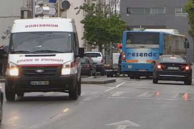 Mulher atropelada por autocarro em Matosinhos