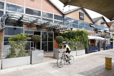 Docas de Alcântara, em Lisboa