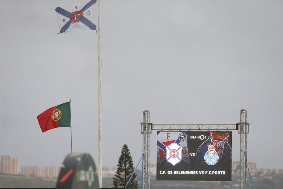 Belenenses e FC Porto jogaram esta segunda-feira no Restelo