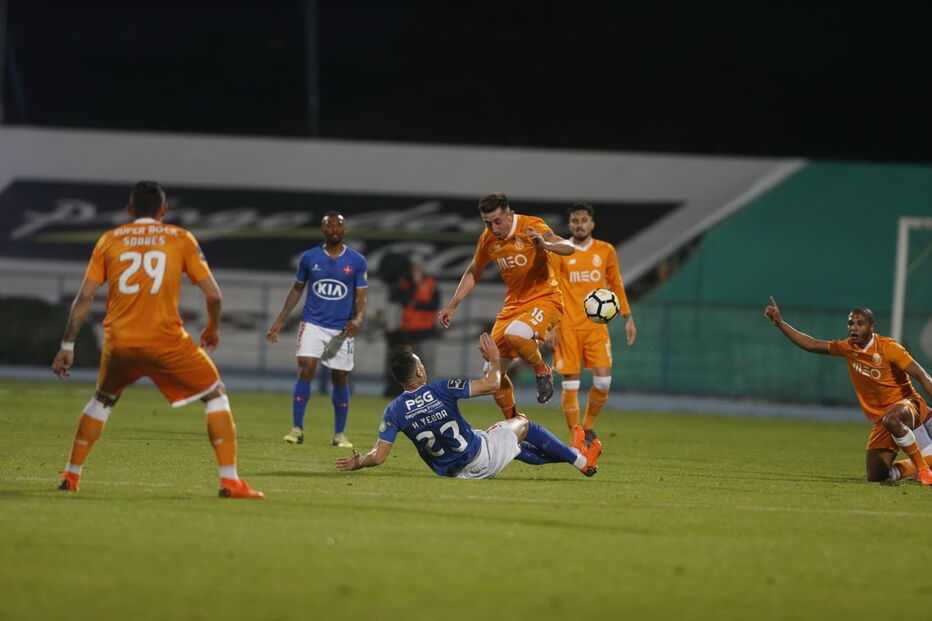 Belenenses e FC Porto jogaram esta segunda-feira no Restelo	