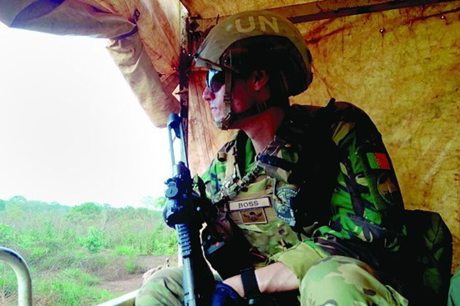 Párquedistas portugueses em missão na República Centro-Africana