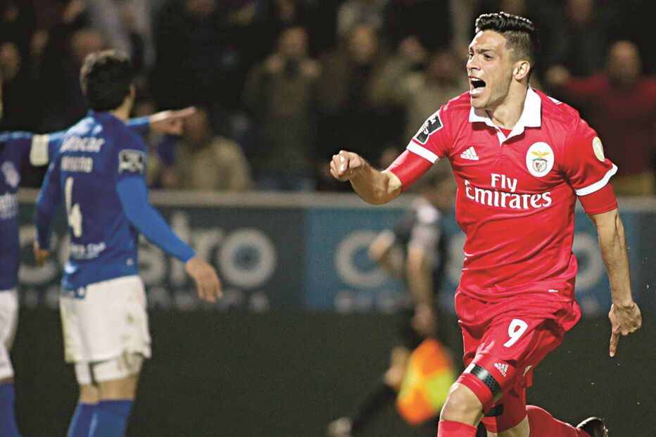 Jiménez, jogador do Benfica