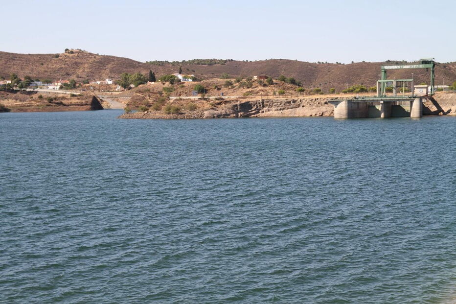 Barragem de Odeleite, no Algarve