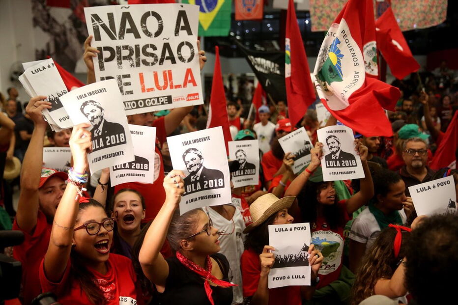 Apoiantes de Lula da Silva manifestaram-se em Brasília