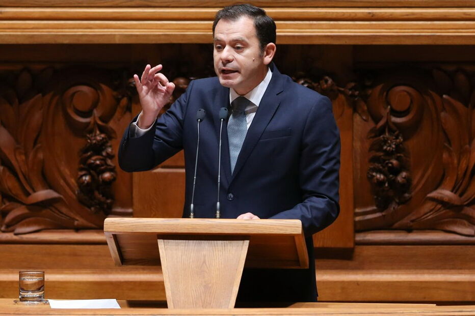 Luís Montenegro no Parlamento