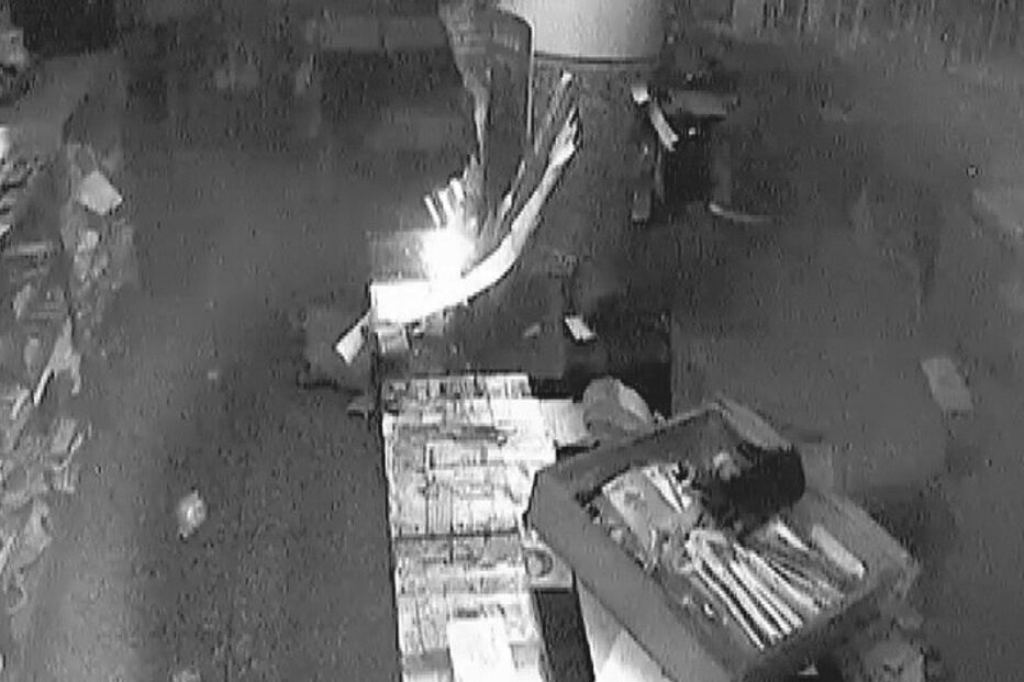 Assalto foi apanhado pela videovigilância 
