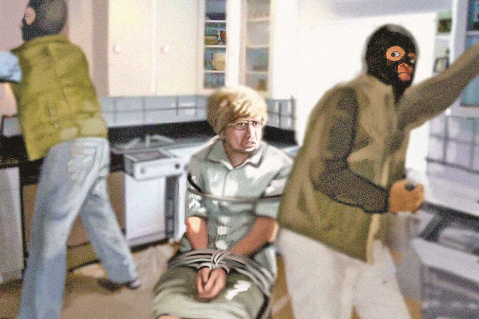 Idosa amordaçada e agredida por ladrões