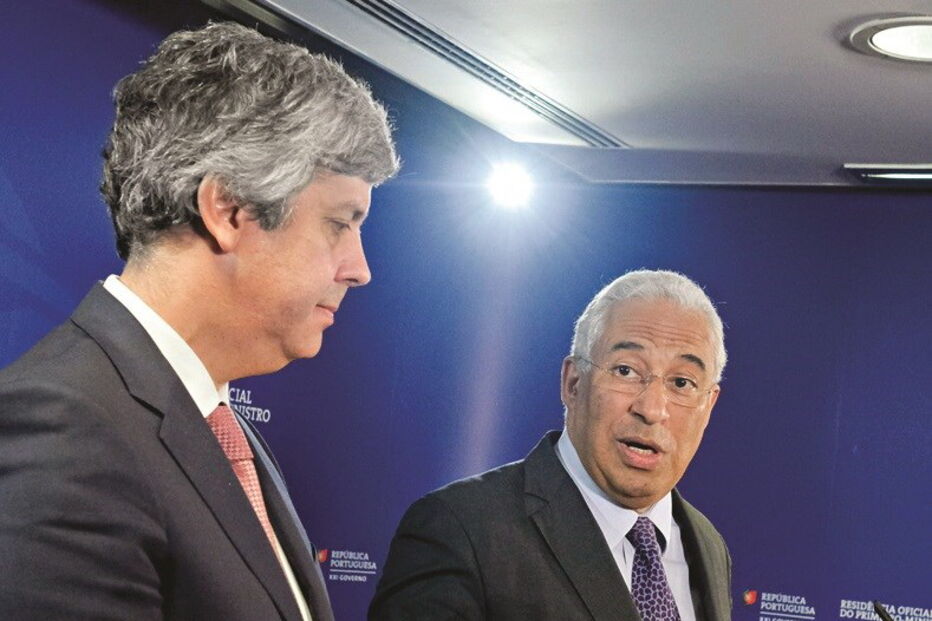 Mário Centeno e António Costa estão a preparar o Plano de Estabilidade 