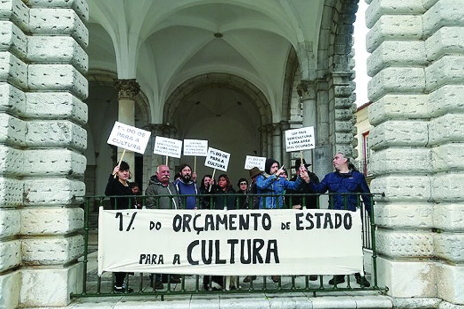 50 manifestantes concentraram-se em Beja