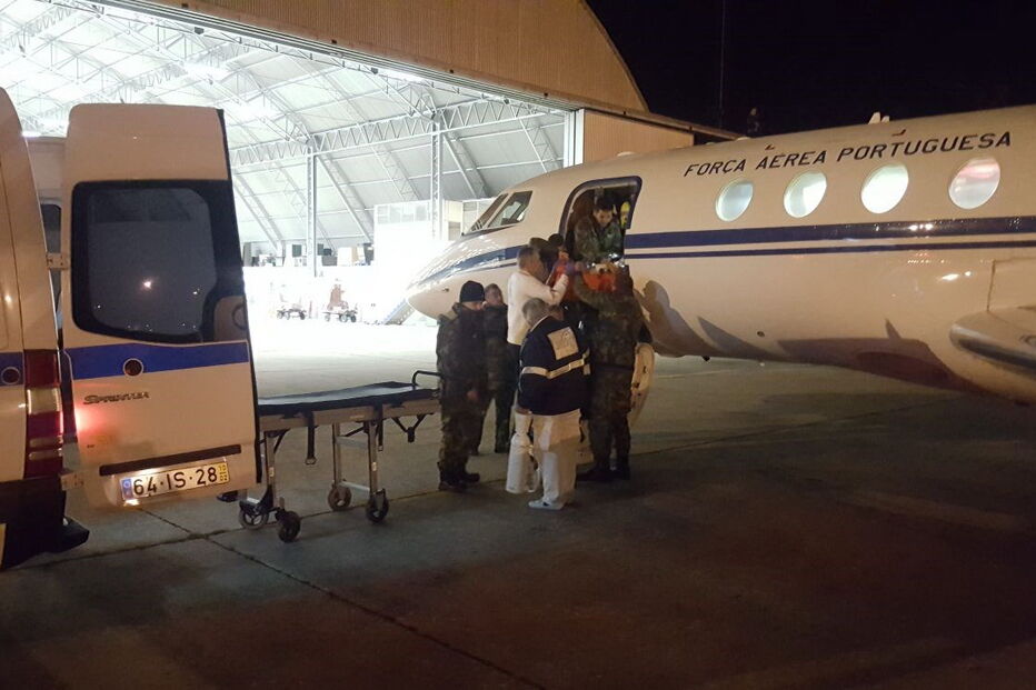 Força Aérea transporta bebé de urgência dos Açores para Lisboa