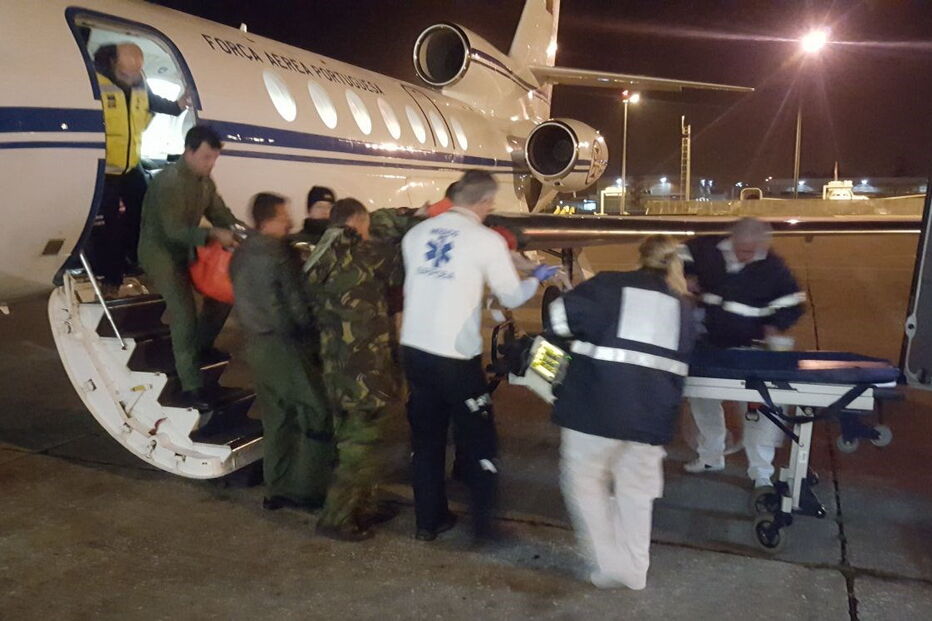 Força Aérea transporta bebé de urgência dos Açores para Lisboa