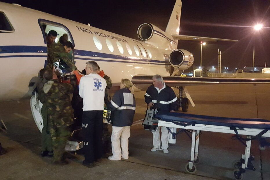 Força Aérea transporta bebé de urgência dos Açores para Lisboa