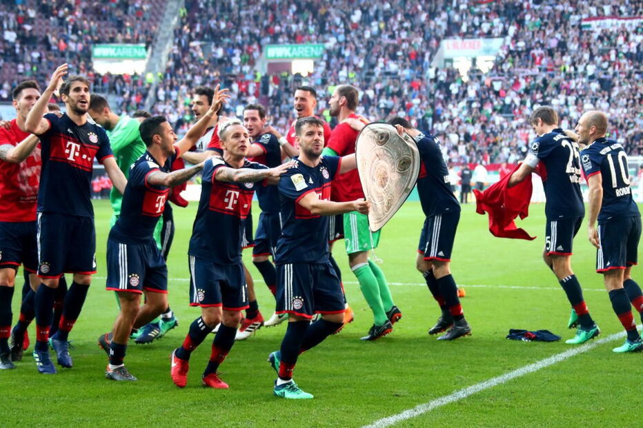 Bayern de Munique celebra sexto título consecutivo na Alemanha