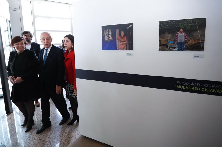Presidente esteve a participar em celebrações do Dia Internacional da Comunidade Cigana