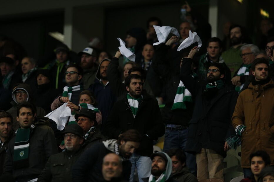 Sporting recebeu este domingo o Paços de Ferreira em Alvalade	