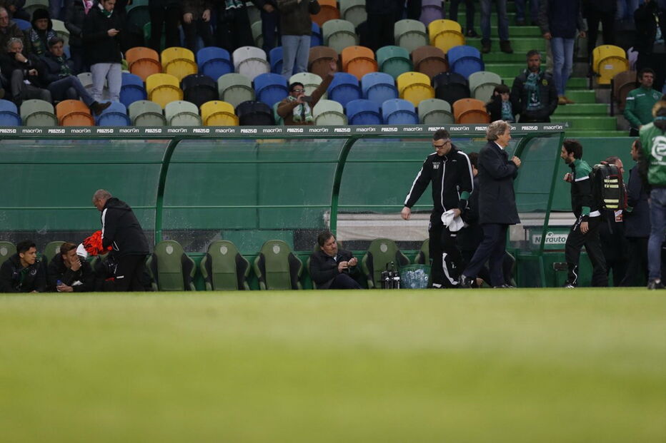 Sporting recebeu este domingo o Paços de Ferreira em Alvalade	
