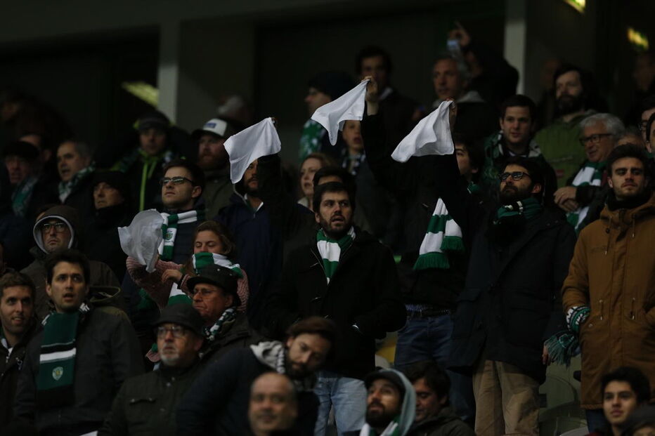 Sporting recebeu este domingo o Paços de Ferreira em Alvalade	