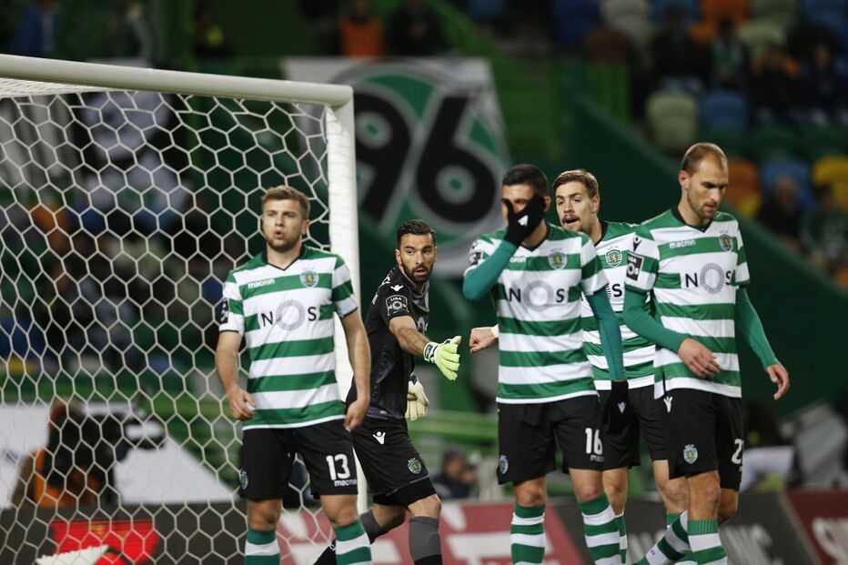 Sporting recebeu este domingo o Paços de Ferreira em Alvalade	
