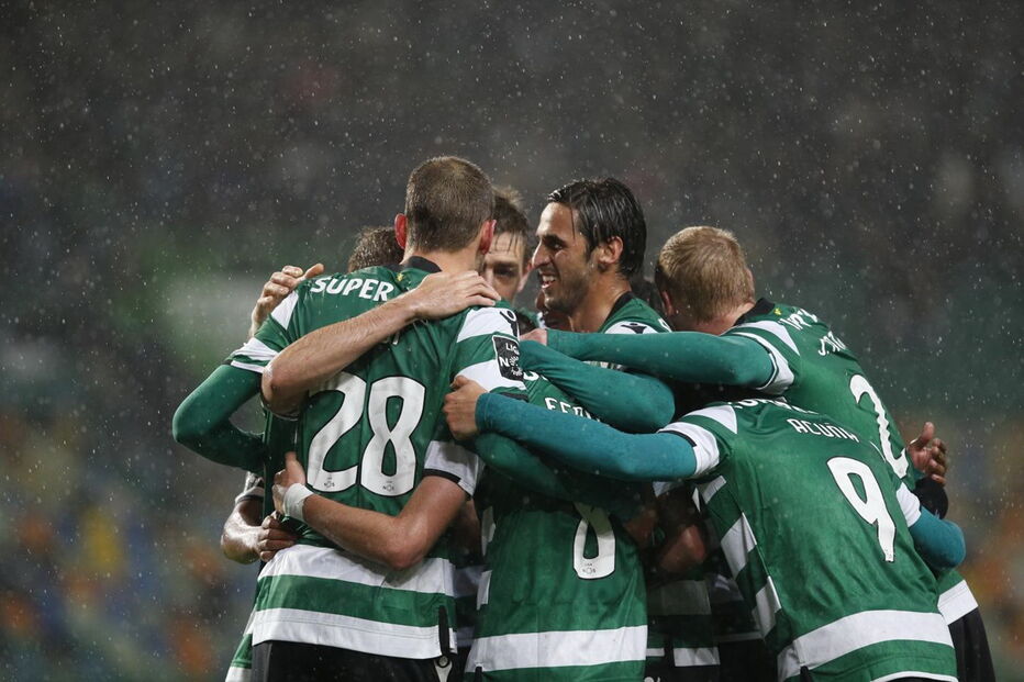 Sporting recebeu este domingo o Paços de Ferreira em Alvalade	