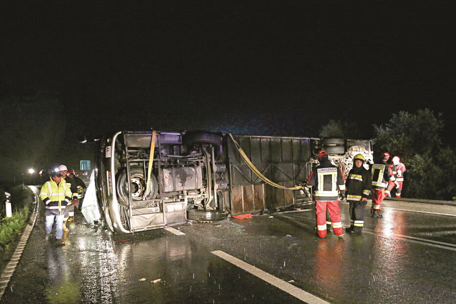 Acidente com autocarro de estudantes em Portalegre