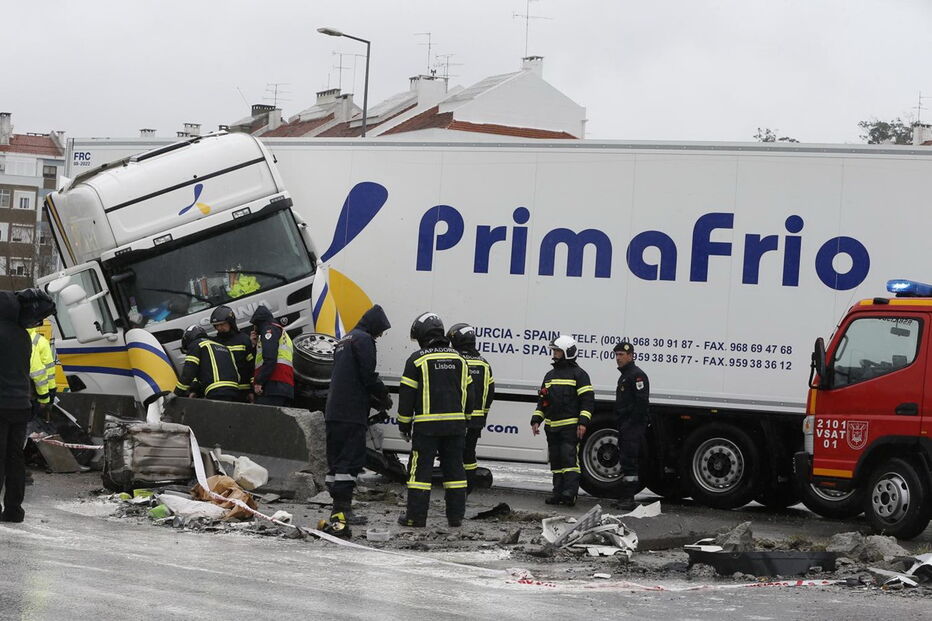 Acidente na Segunda Circular