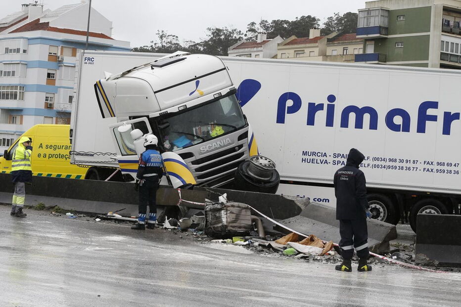 Acidente na Segunda Circular