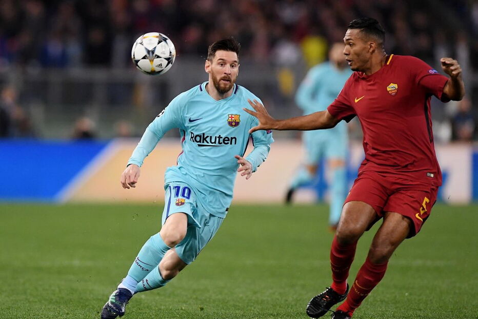 Roma elimina Barcelona nos quartos de final da Liga dos Campeões