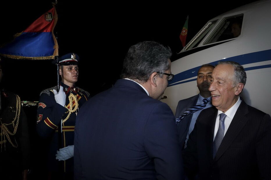 Marcelo Rebelo de Sousa no Egito