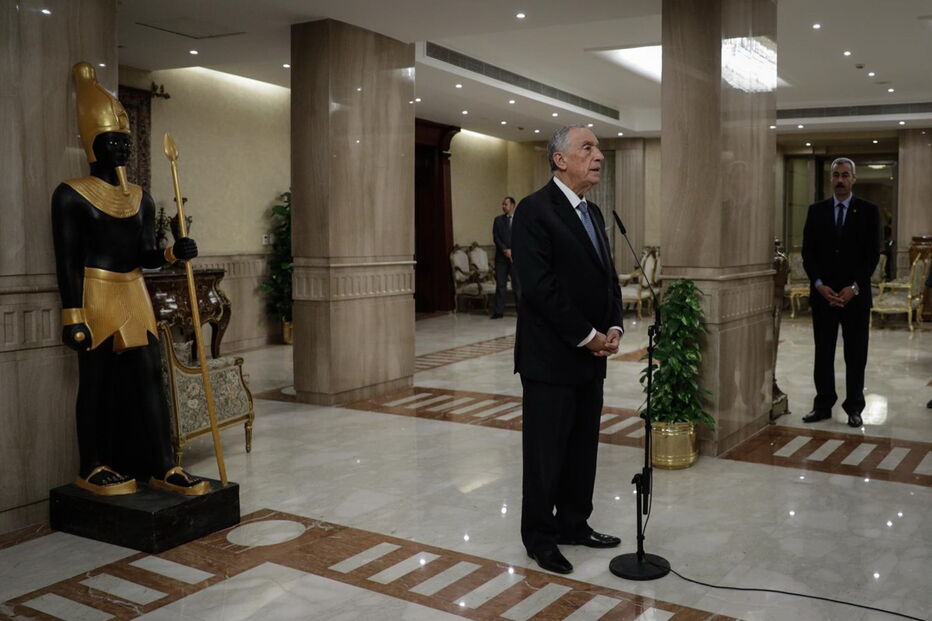 Marcelo Rebelo de Sousa no Egito