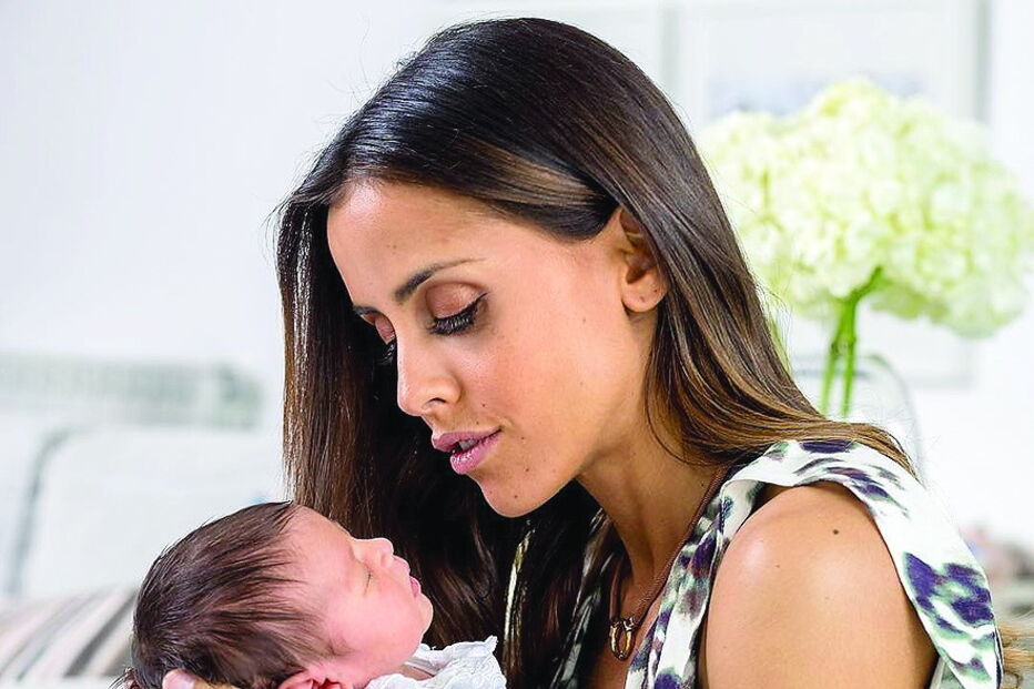 Carolina Patrocínio teve uma terceira filha