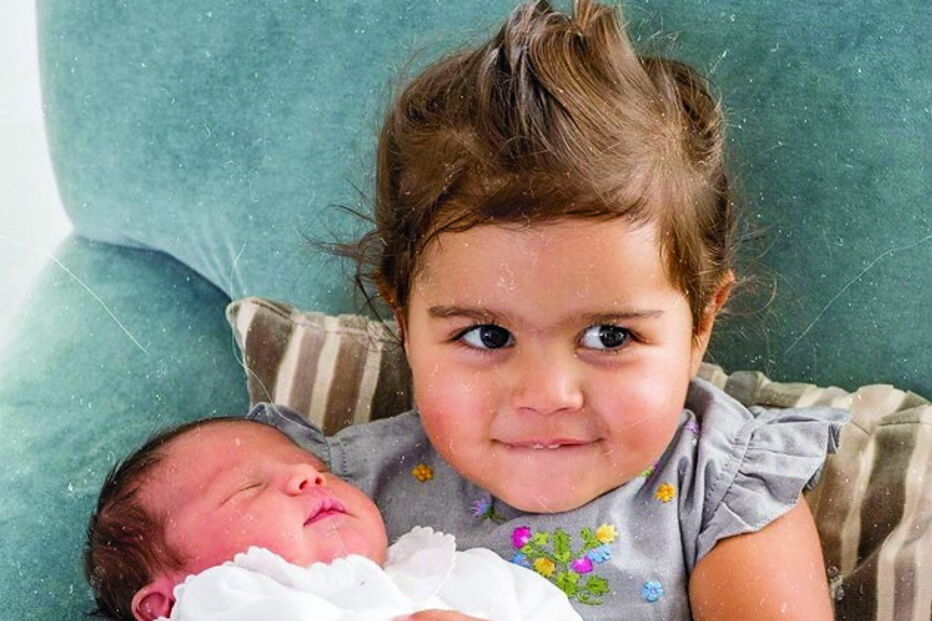 Carolina Patrocínio teve uma terceira filha