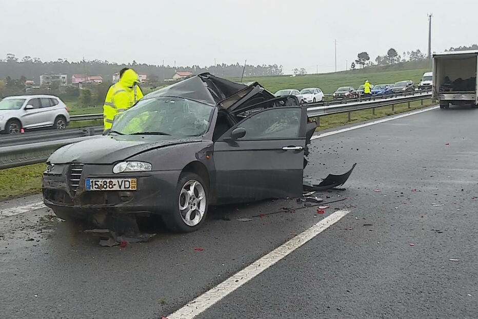 Colisão em Vila do Conde