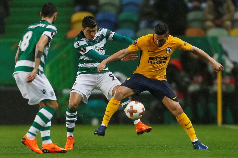 As melhores imagens do Sporting-Atlético de Madrid