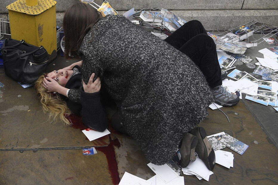 Witnessing the immediate aftermath on Westminster Bridge in London, UK