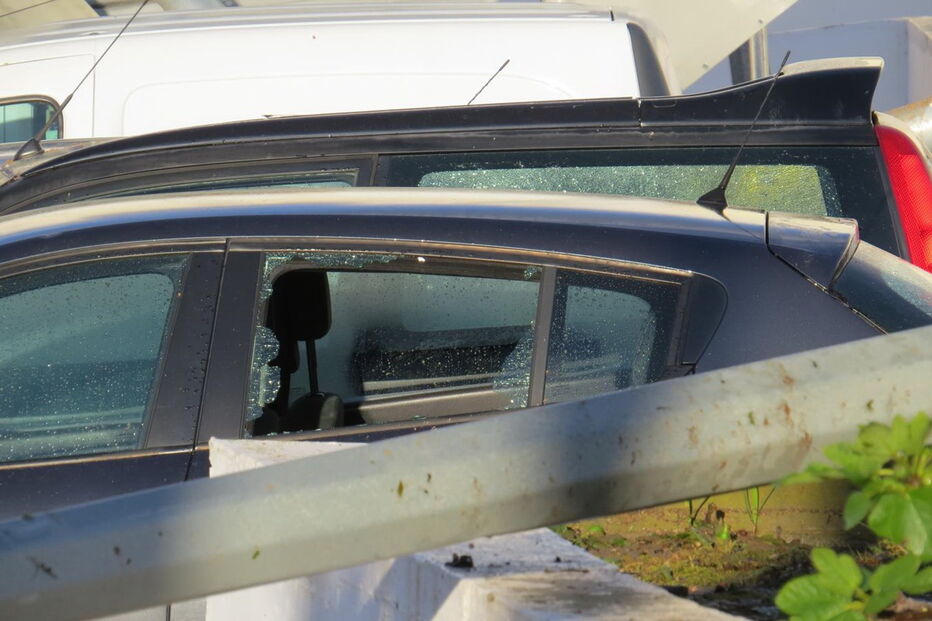 Temporal em Albufeira