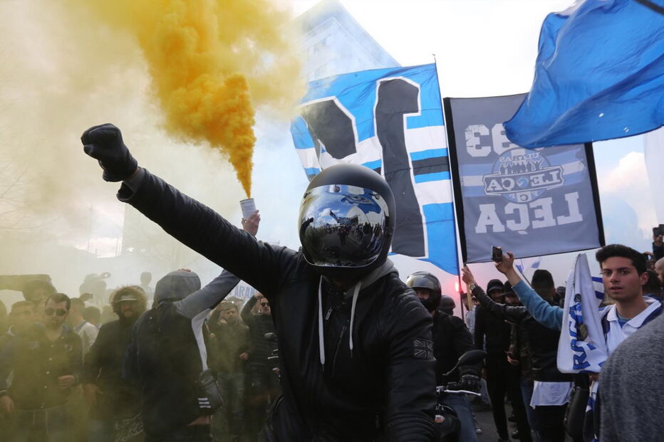 Adeptos do FC Porto em euforia