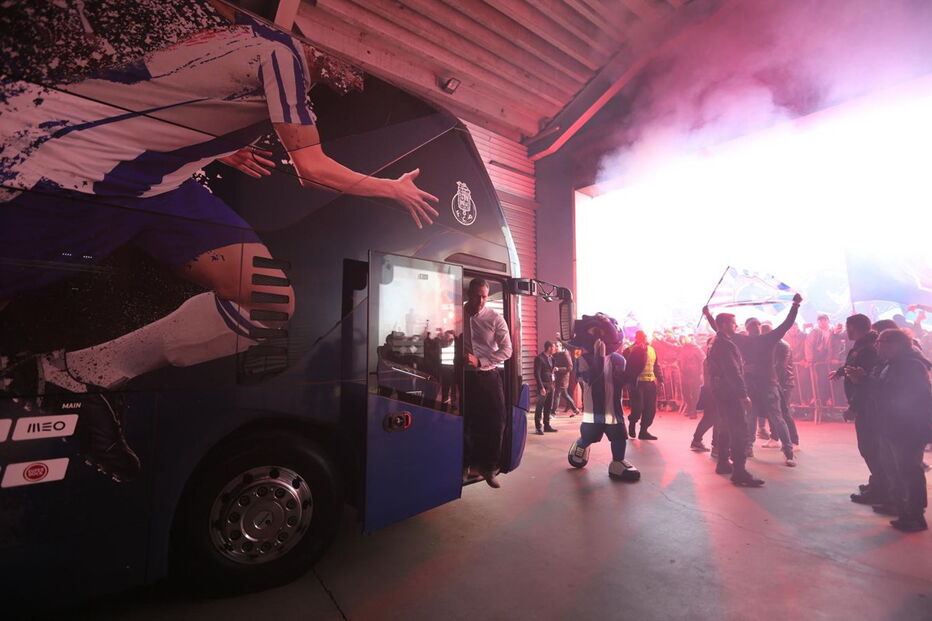 Adeptos do FC Porto em euforia