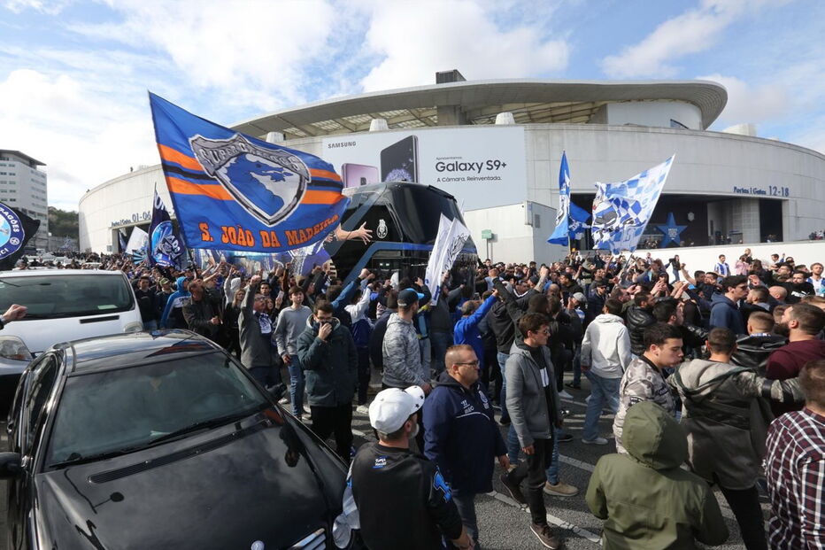 Adeptos do FC Porto em euforia