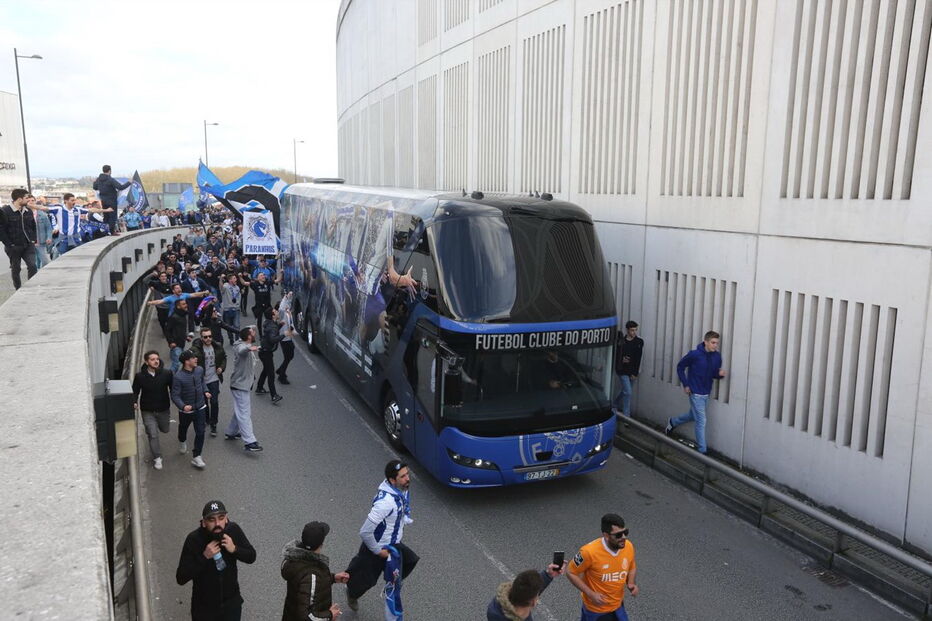 Adeptos do FC Porto em euforia