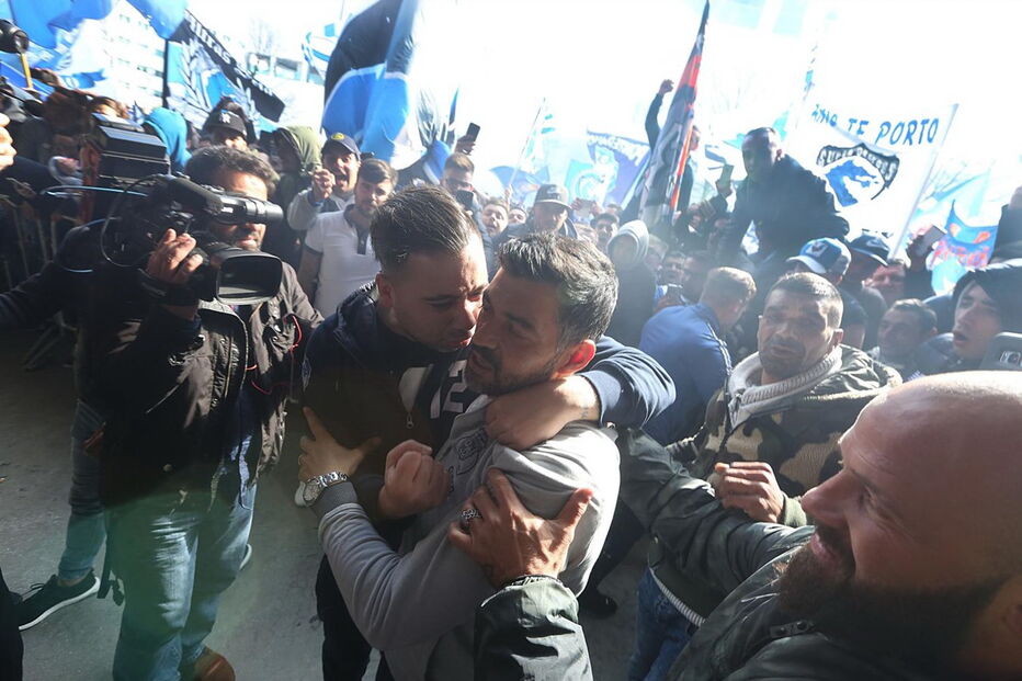 Adeptos do FC Porto em euforia