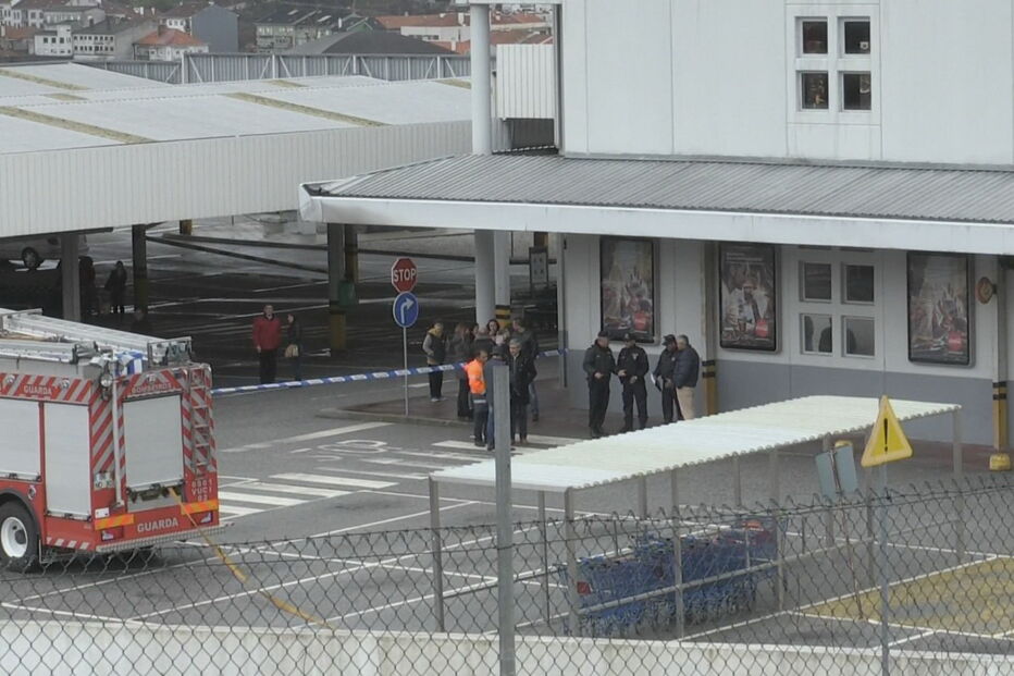 Supermercado evacuado na Guarda